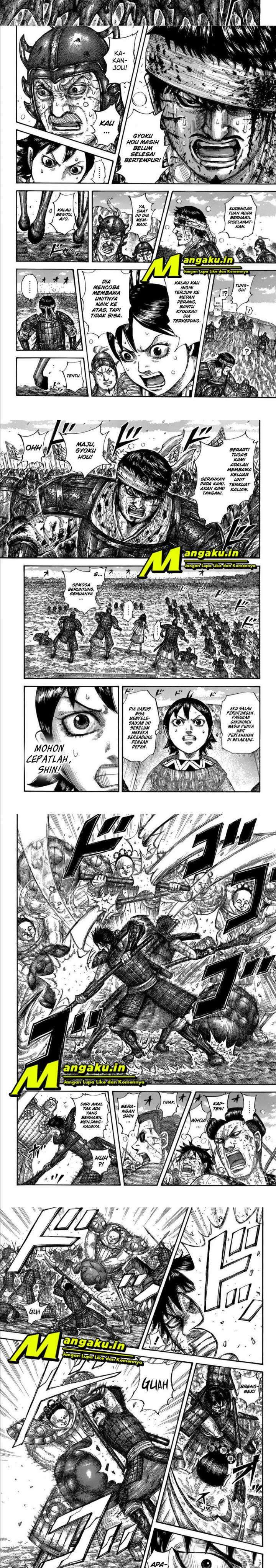 Kingdom Chapter 687 Gambar 6