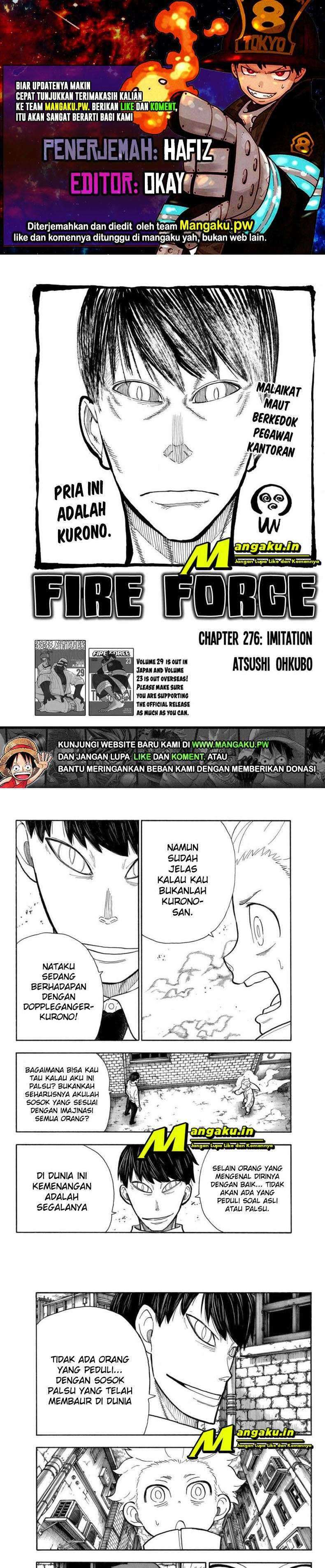 Baca Komik Fire Brigade of Flames Chapter 276 Gambar 1