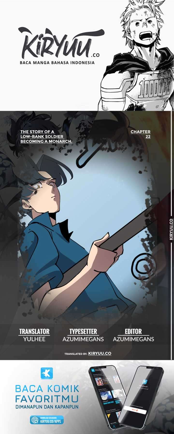 Baca Komik The Story of a Low-Rank Soldier Becoming a Monarch Chapter 22 Gambar 1