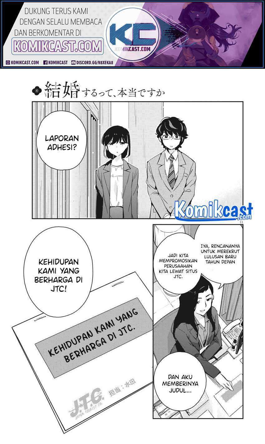 Kekkon Surutte, Hontou Desu Ka? Chapter 40 Gambar 12