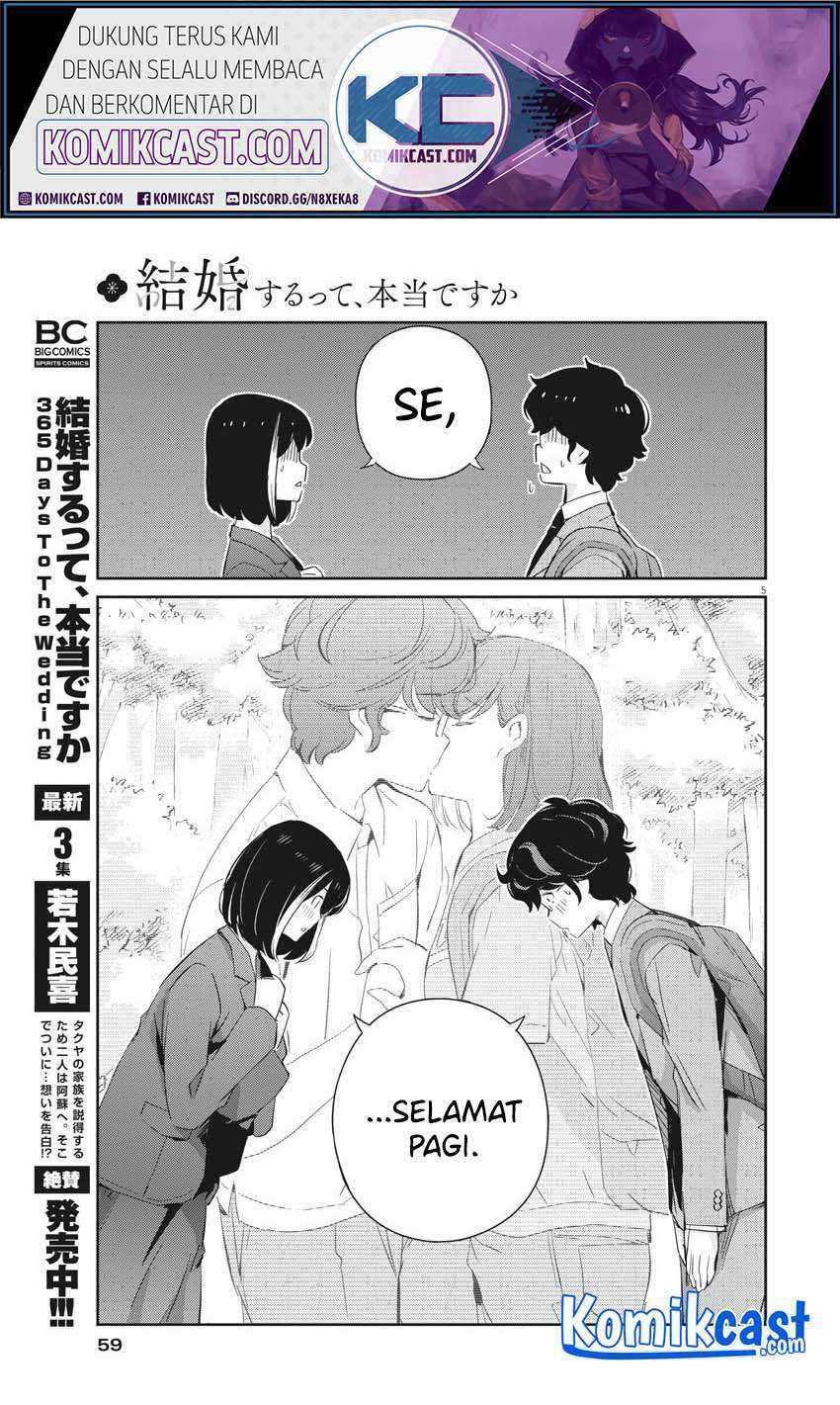 Kekkon Surutte, Hontou Desu Ka? Chapter 40 Gambar 6