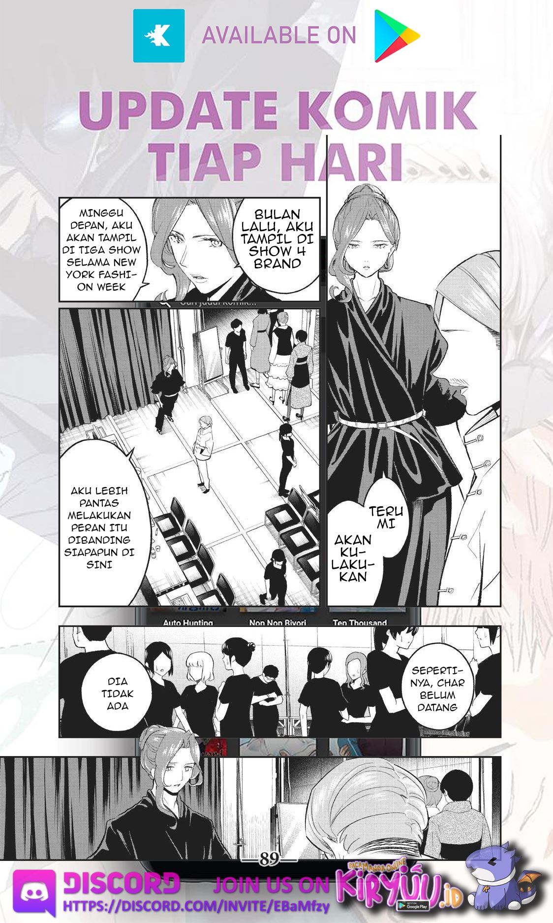 Runway de Waratte Chapter 134 Gambar 3