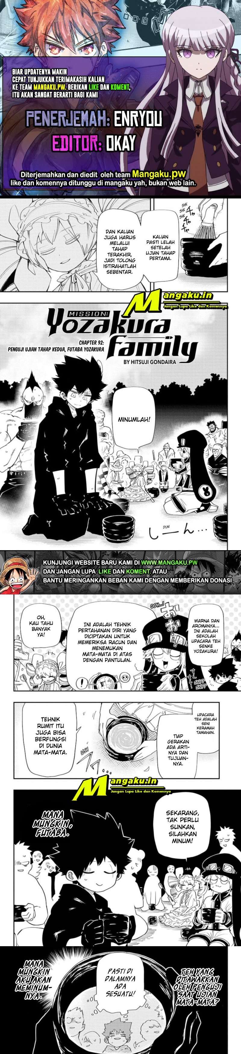 Baca Komik Mission: Yozakura Family Chapter 93 Gambar 1