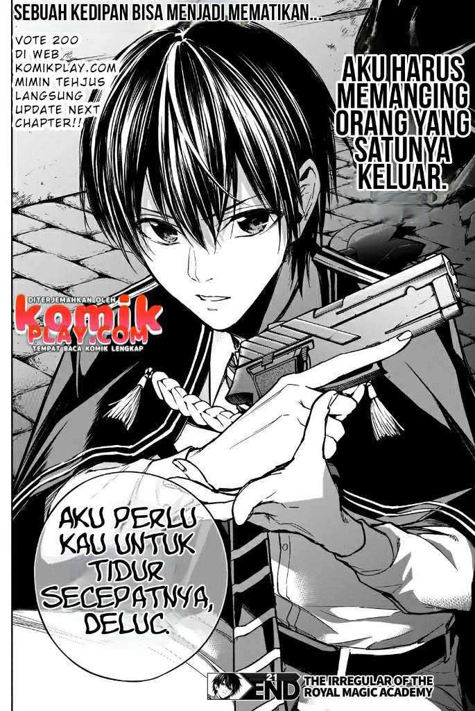 Ouritsu Mahou Gakuen no Saikasei: Slum Agari no Saikyou Mahoushi, Kizoku darake no Gakuen de Musou suru Chapter 21 Gambar 20