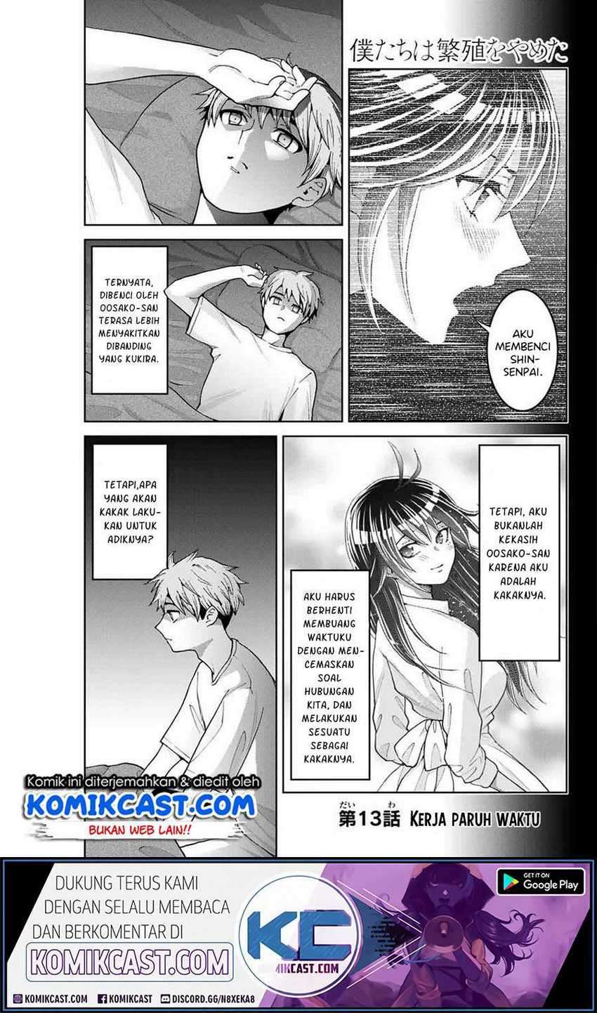 Baca Manga Bokutachi wa Hanshoku wo Yameta Chapter 13 Gambar 2