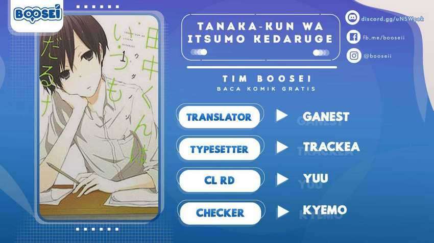 Baca Komik Tanaka-kun wa Itsumo Kedaruge Chapter 114 Gambar 1