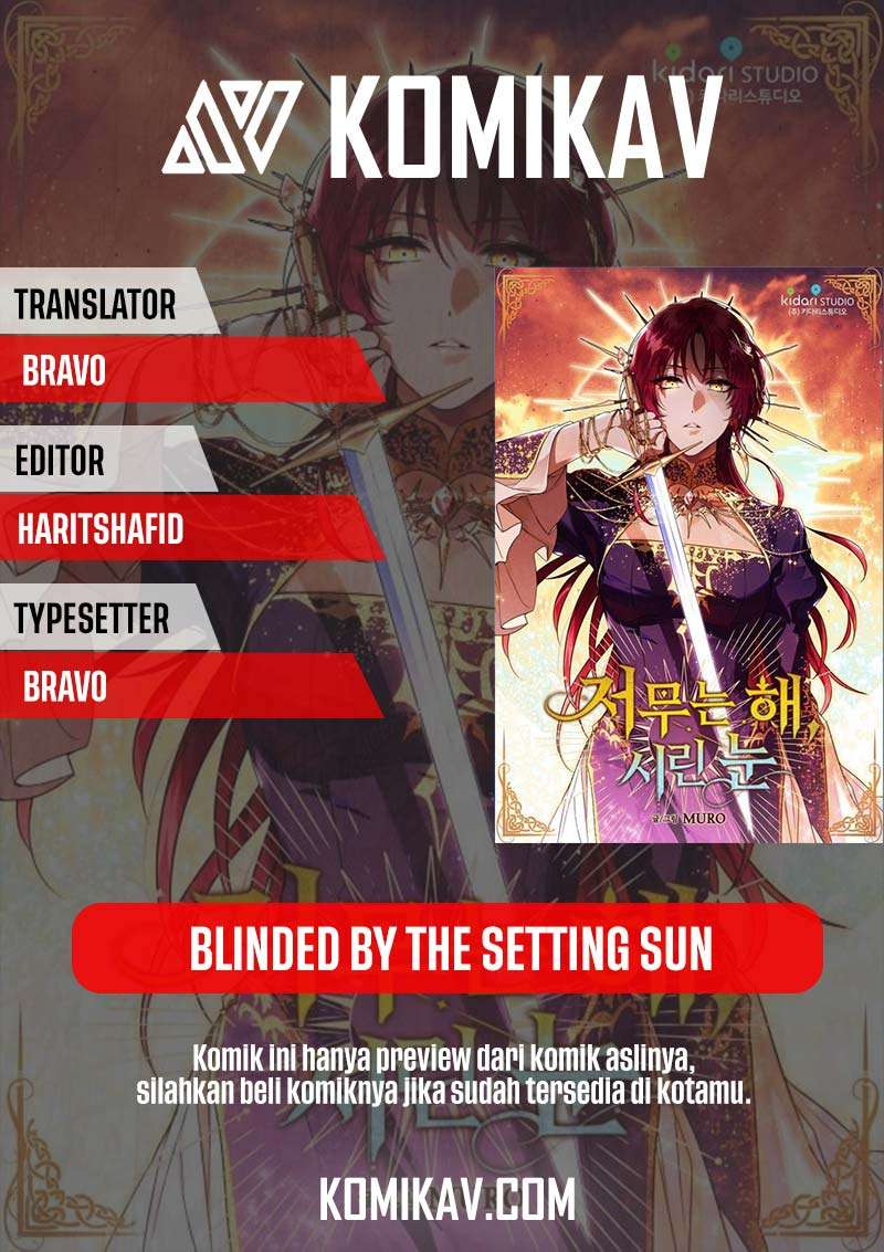 Baca Komik Blinded By The Setting Sun Chapter 21 Gambar 1