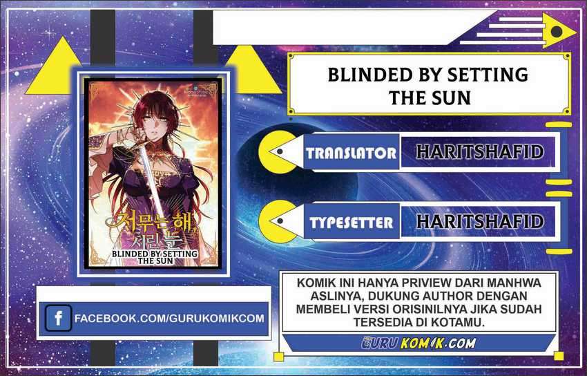 Baca Komik Blinded By The Setting Sun Chapter 20 Gambar 1