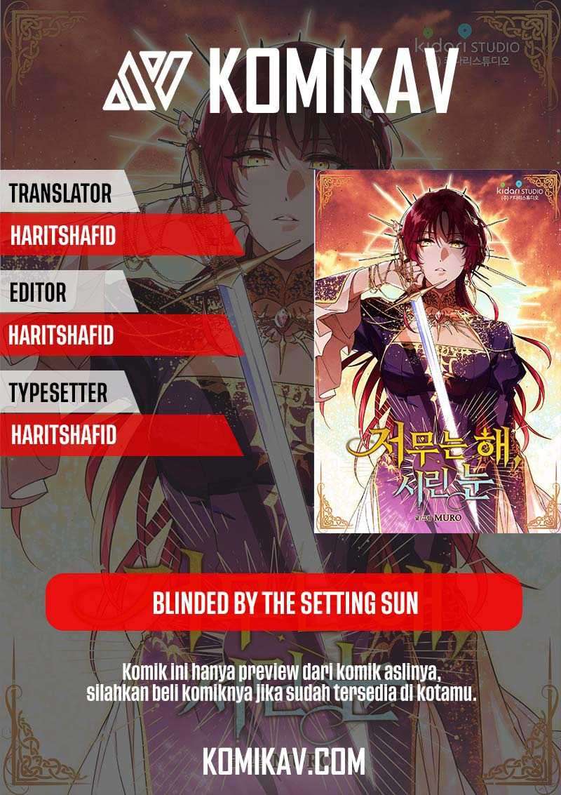 Baca Komik Blinded By The Setting Sun Chapter 15 Gambar 1