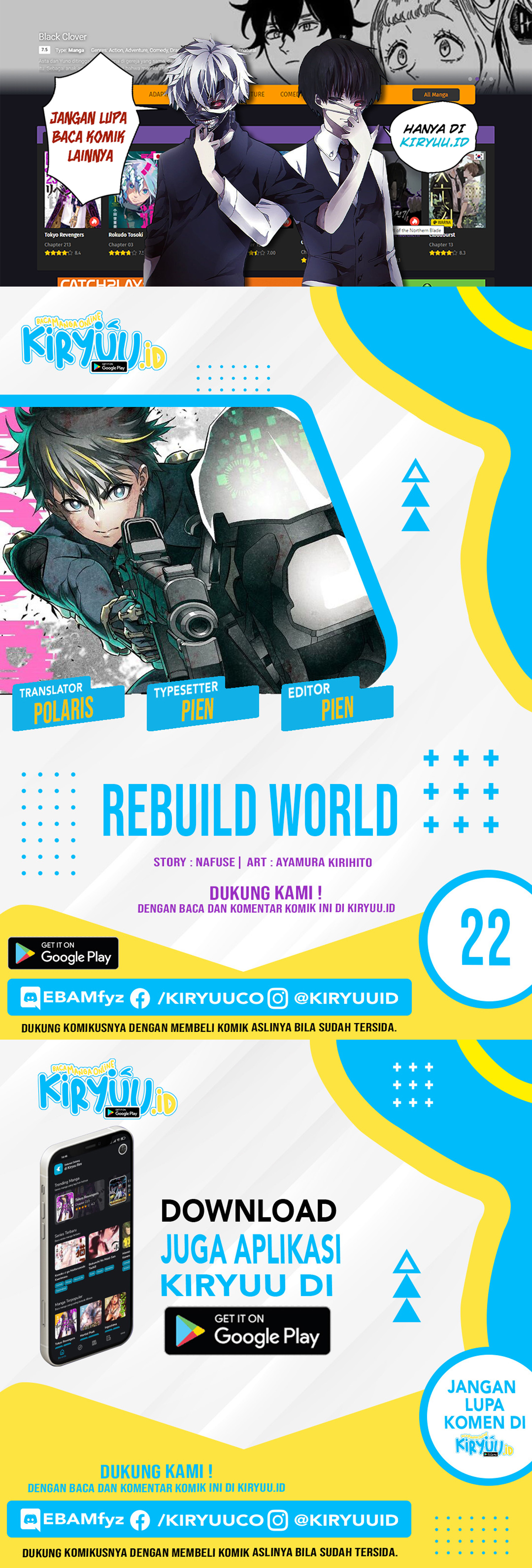 Baca Komik Rebuild World Chapter 22 Gambar 1