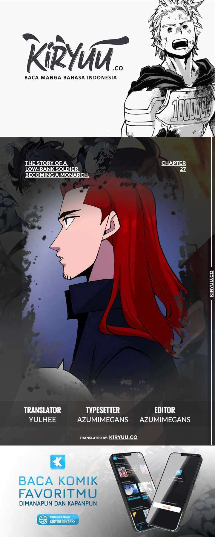 Baca Komik The Story of a Low-Rank Soldier Becoming a Monarch Chapter 27 Gambar 1