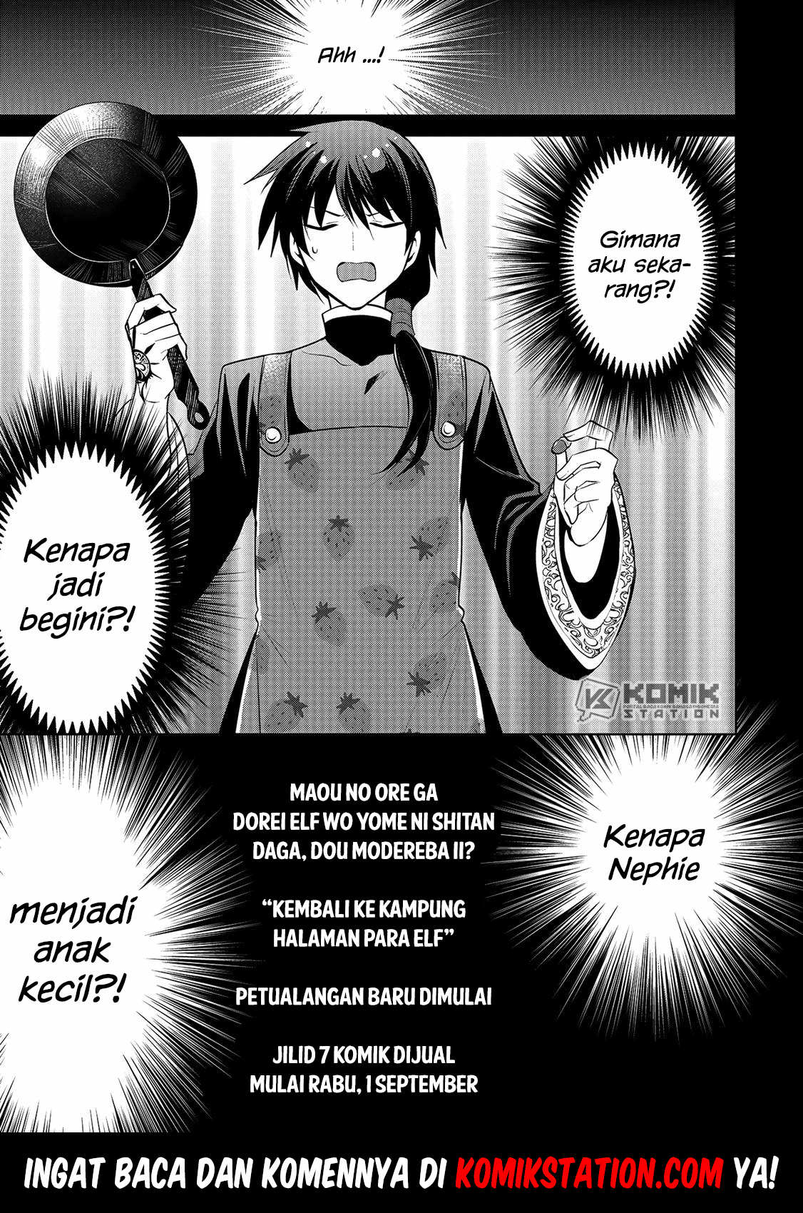 Maou no Ore ga Dorei Elf wo Yome ni Shitanda ga, Dou Medereba Ii? Chapter 35.5 Gambar 4