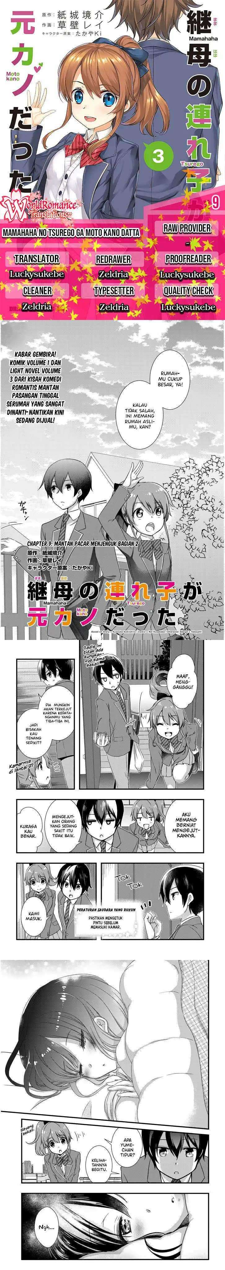 Baca Komik Mamahaha no Tsurego ga Moto Kanodatta Chapter 9 Gambar 1