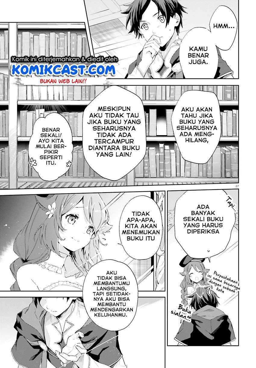 Kagami no Mukou no Saihate Toshokan: Kou no Yuusha to Itsuwari no Maou Chapter 9 Gambar 27