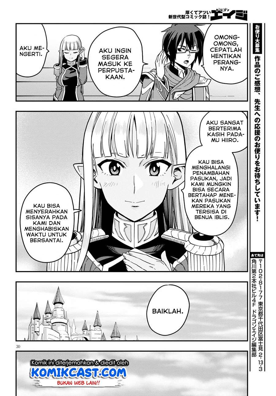 Konjiki no Moji Tsukai: Yuusha Yonin ni Makikomareta Unique Cheat Chapter 74. Gambar 30