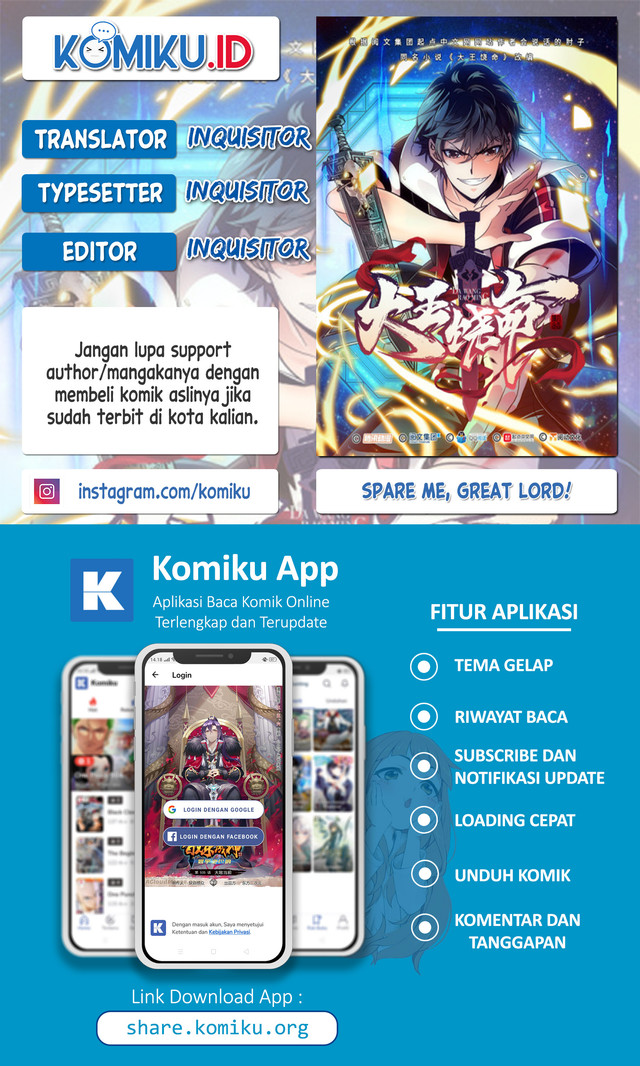 Baca Komik Spare Me, Great Lord! Chapter 72 Gambar 1