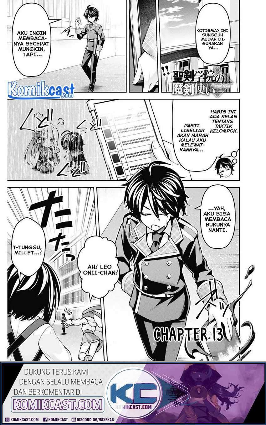 Baca Manga Demon’s Sword Master of Excalibur School Chapter 13 Gambar 2