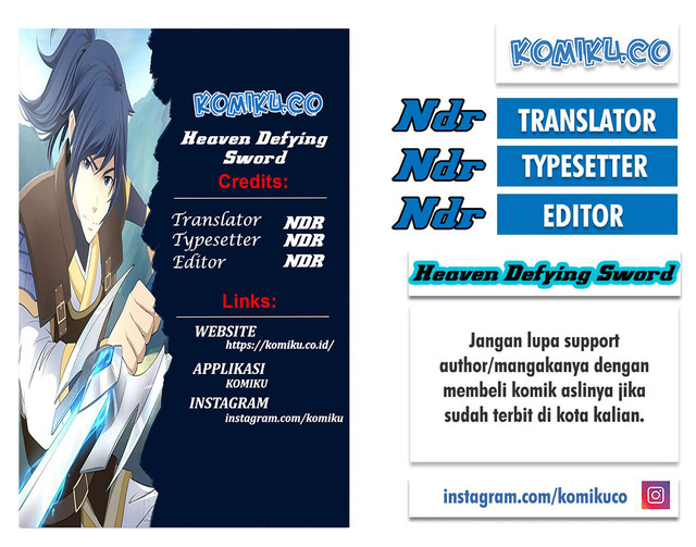 Baca Komik Heaven Defying Sword Chapter 187 Gambar 1