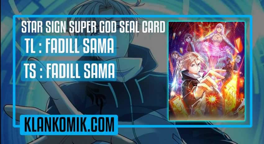 Baca Komik Star Sign in Super God Seal Card Chapter 13 Gambar 1