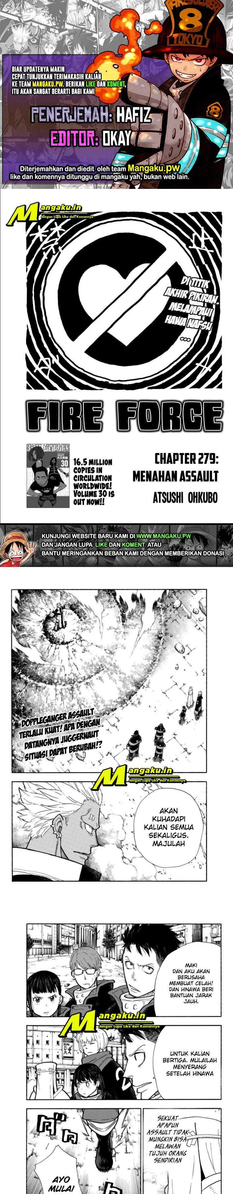 Baca Komik Fire Brigade of Flames Chapter 279 Gambar 1