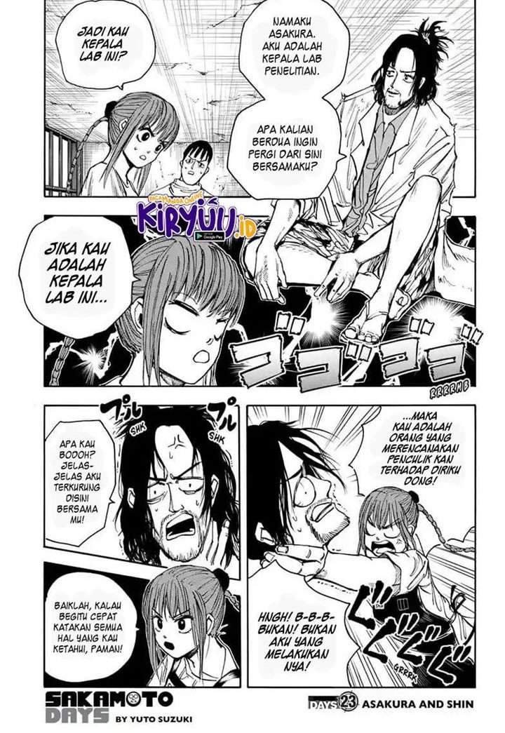 Baca Komik Sakamoto Days Chapter 23 Gambar 1