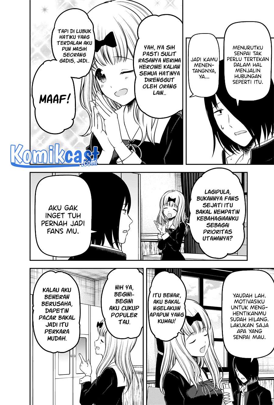 Baca Manga Kaguya-sama wa Kokurasetai – Tensai-tachi no Renai Zunousen Chapter 235 Gambar 2