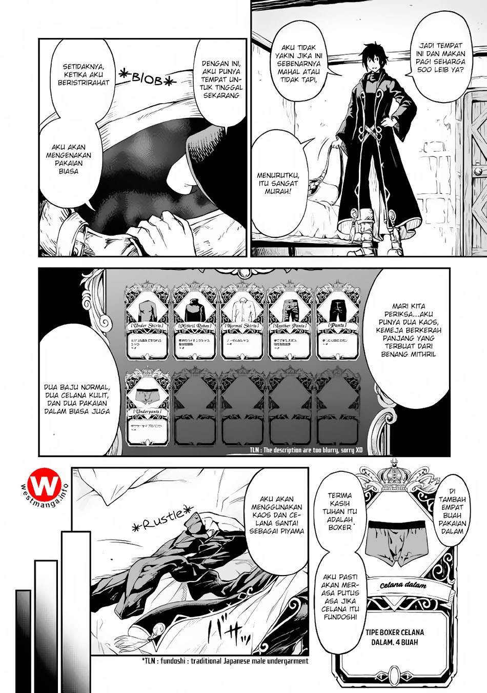 Souzai Saishuka no Isekai Ryokouki Chapter 4 Gambar 7