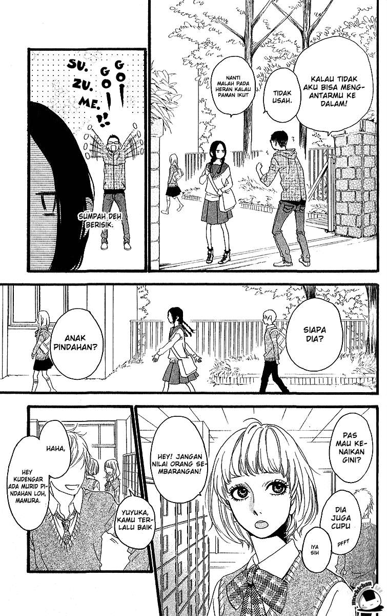 Hirunaka no Ryuusei  Chapter 1 Gambar 34