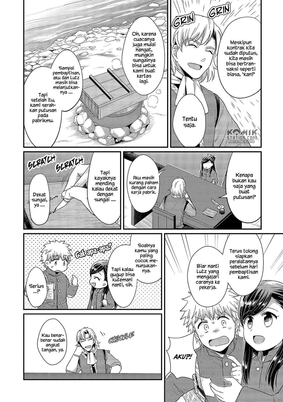 Honzuki no Gekokujou Chapter 28 Gambar 16