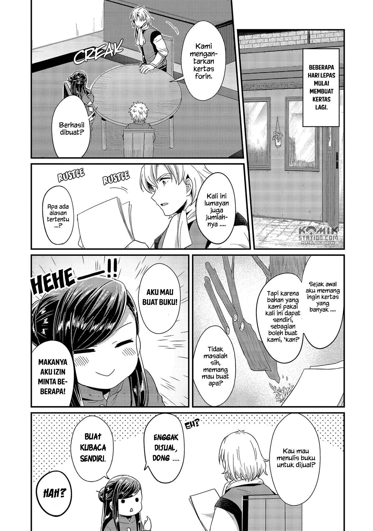 Honzuki no Gekokujou Chapter 28 Gambar 20