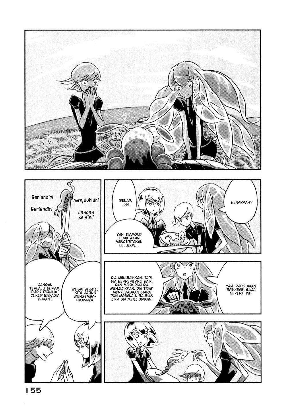 Houseki no Kuni Chapter 5 Gambar 18