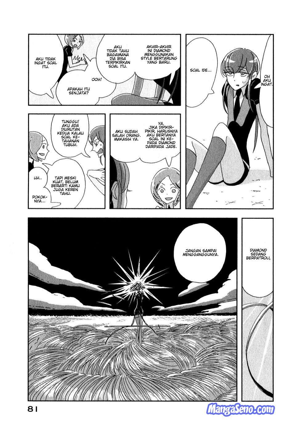 Houseki no Kuni Chapter 3 Gambar 12