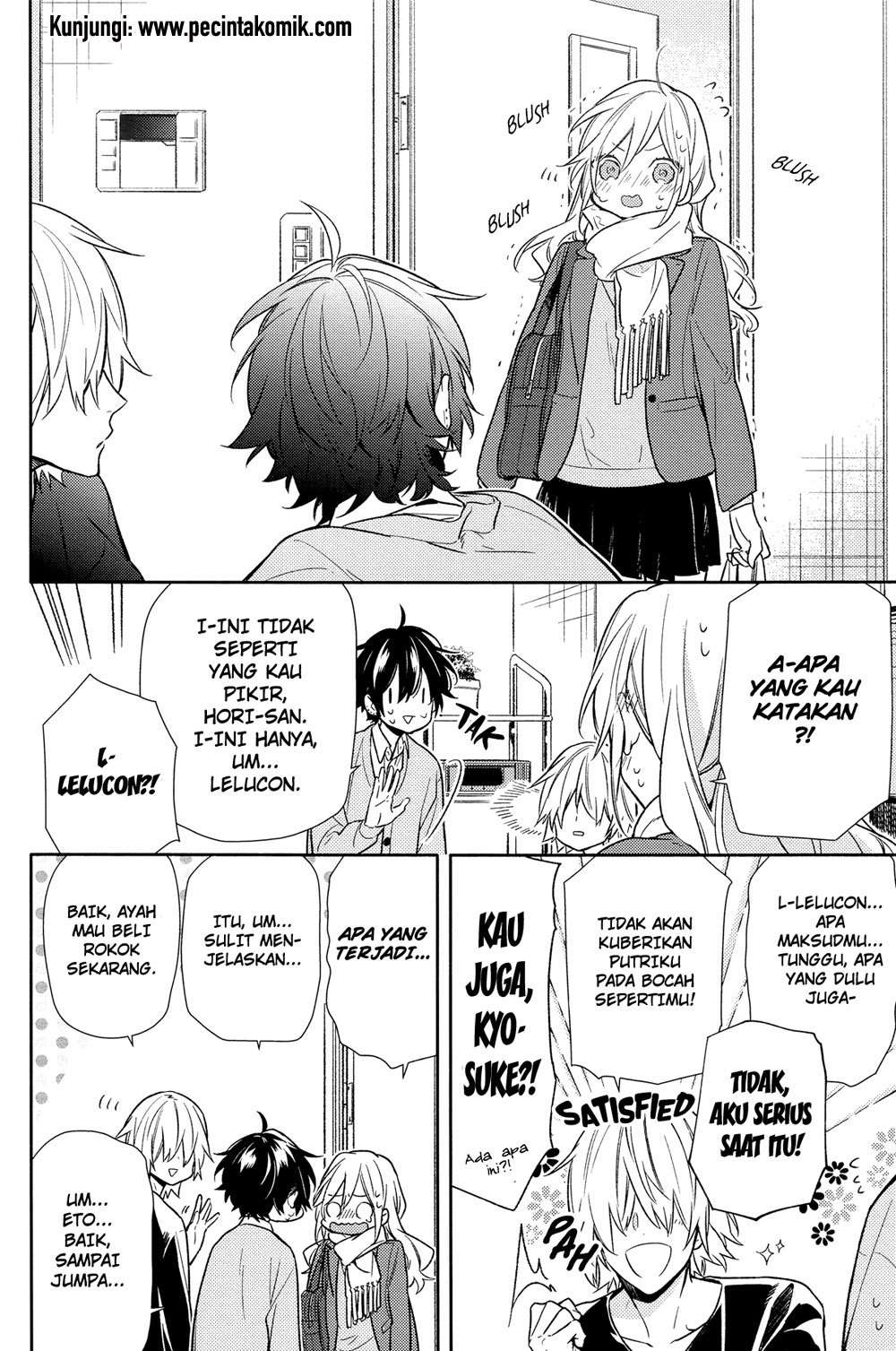 Horimiya Chapter 90 Gambar 7