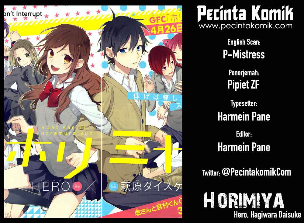 Baca Komik Horimiya Chapter 34 Gambar 1