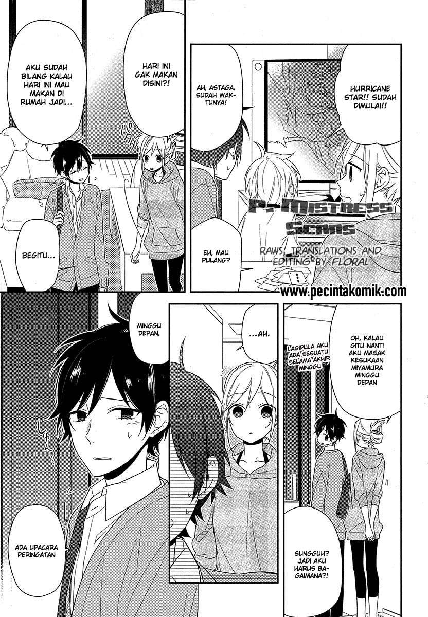 Horimiya Chapter 34 Gambar 4