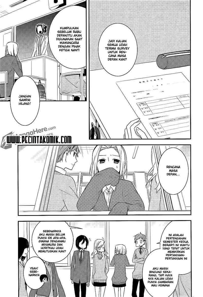 Horimiya Chapter 8 Gambar 5