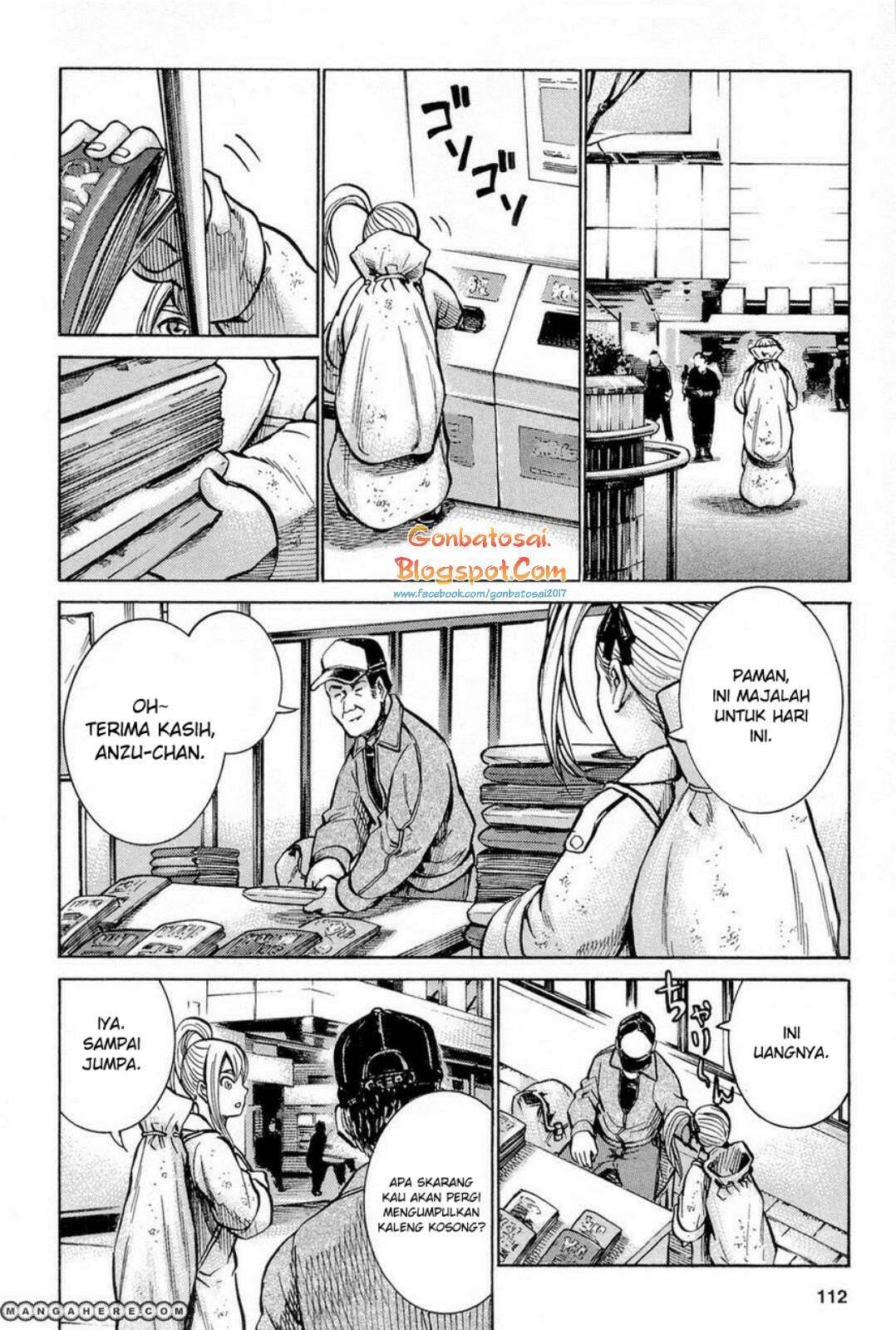 Hinamatsuri Chapter 9 Gambar 11