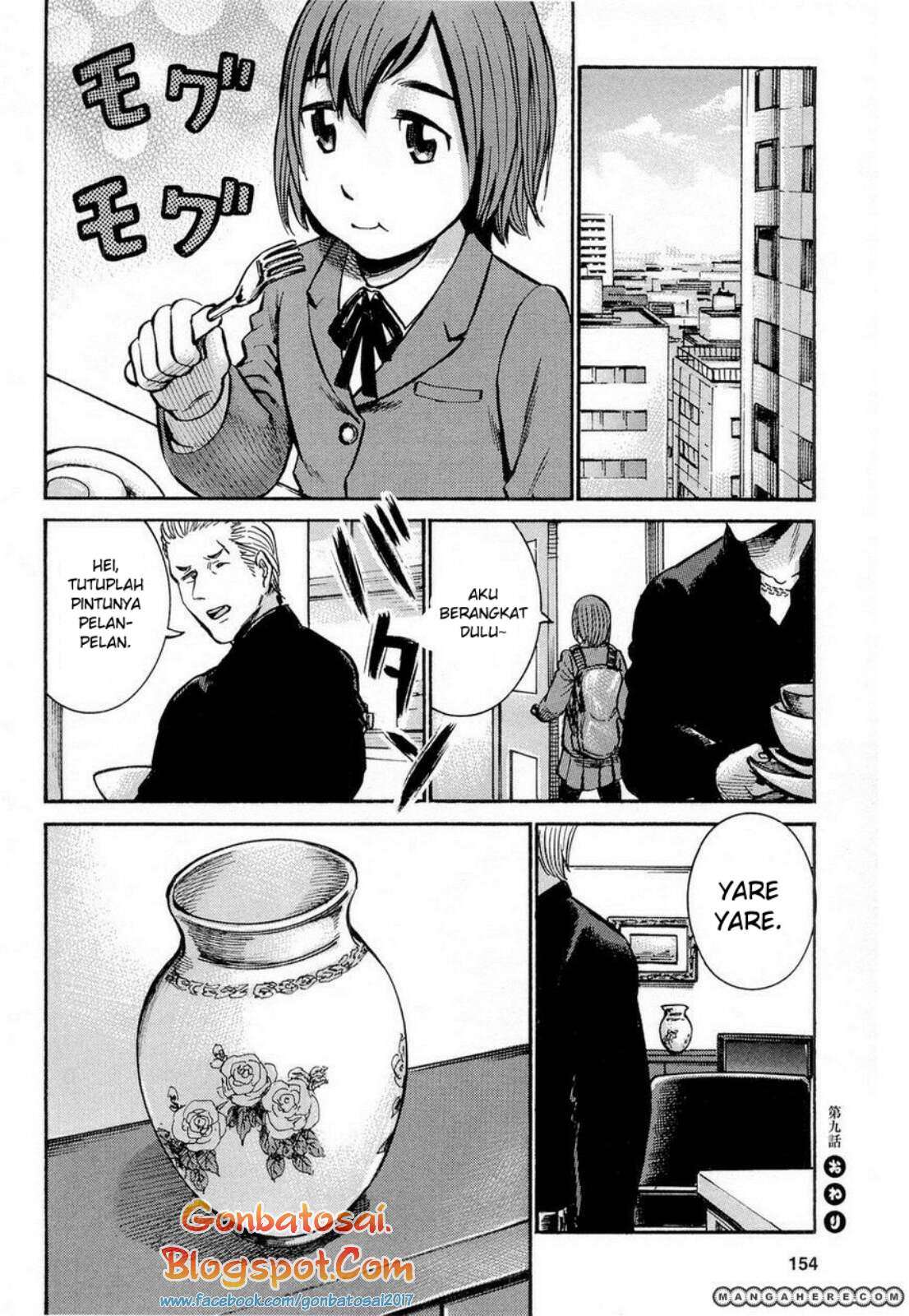 Hinamatsuri Chapter 9 Gambar 56