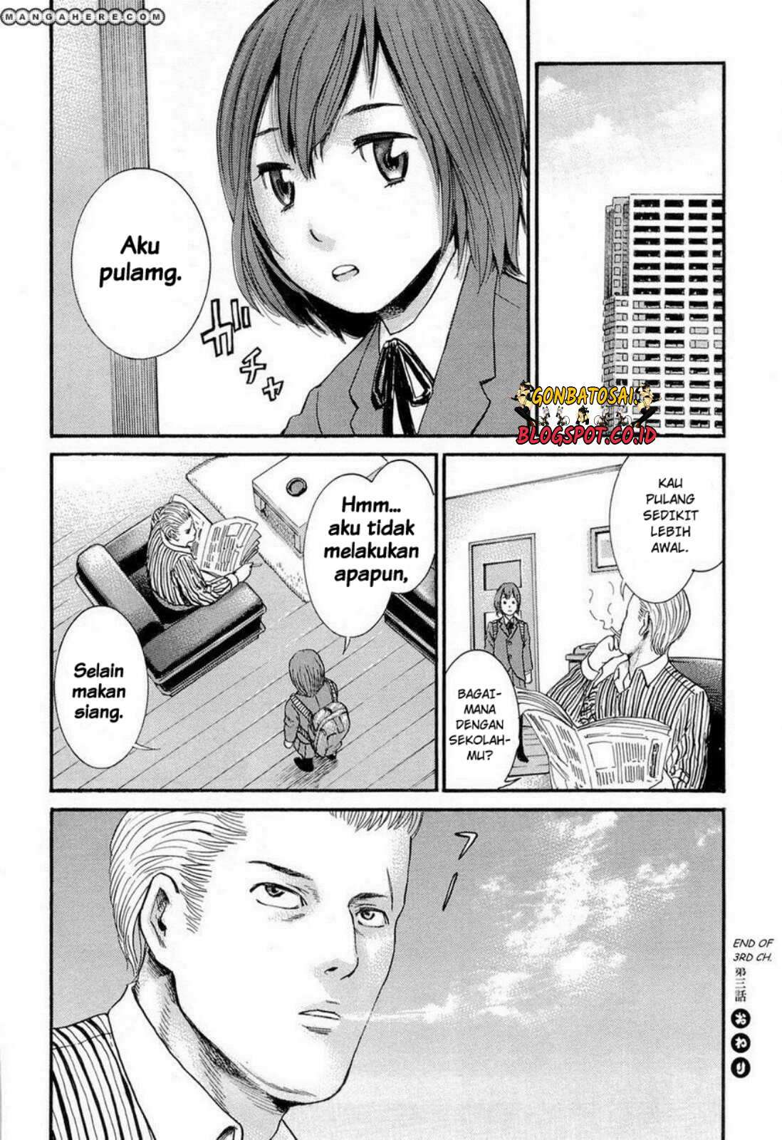 Hinamatsuri Chapter 3 Gambar 41