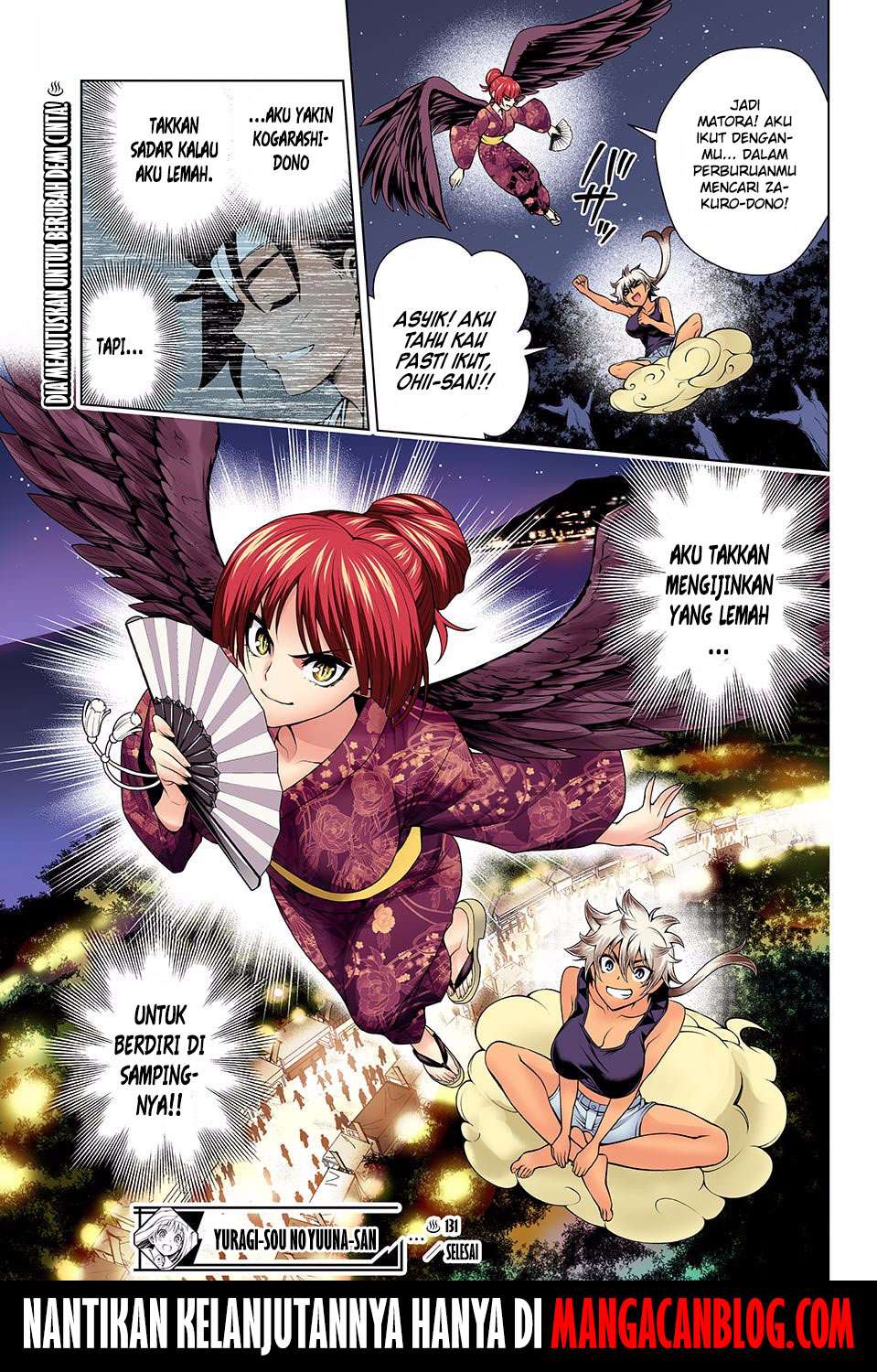 Yuragi-sou no Yuuna-san Chapter 131 Gambar 19