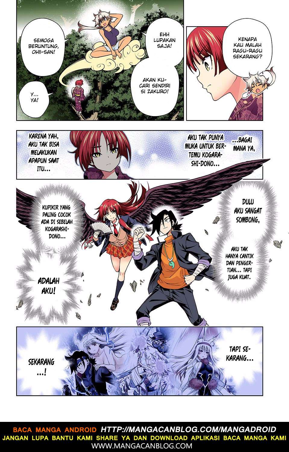 Yuragi-sou no Yuuna-san Chapter 131 Gambar 8