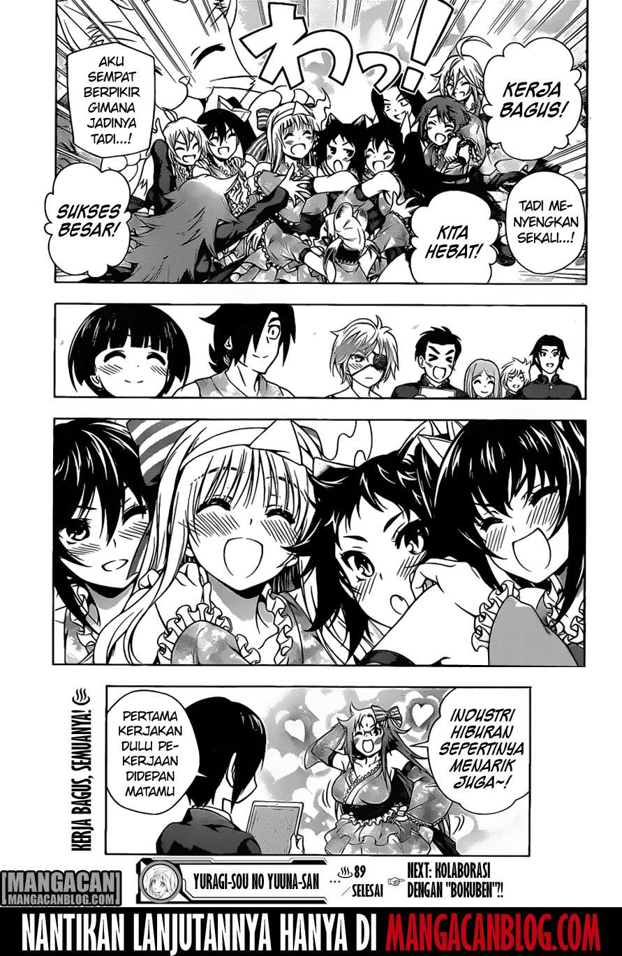 Yuragi-sou no Yuuna-san Chapter 89 Gambar 19