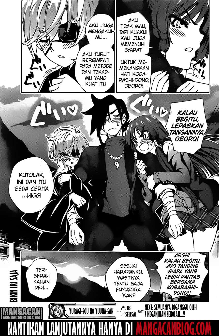 Yuragi-sou no Yuuna-san Chapter 83 Gambar 20