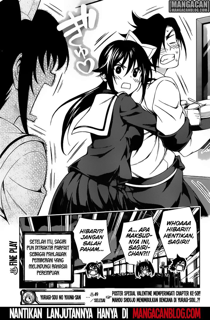 Yuragi-sou no Yuuna-san Chapter 49 Gambar 20