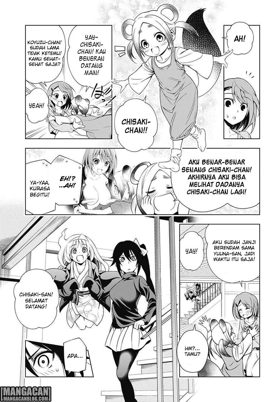 Yuragi-sou no Yuuna-san Chapter 17 Gambar 6