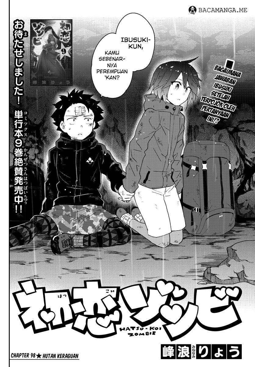 Baca Manga Hatsukoi Zombie Chapter 98 Gambar 2