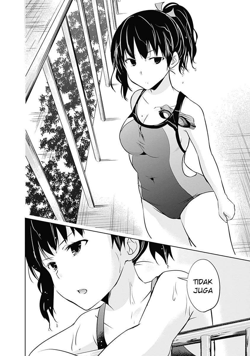 Yuizaki-san wa Nageru! Chapter 32 Gambar 14