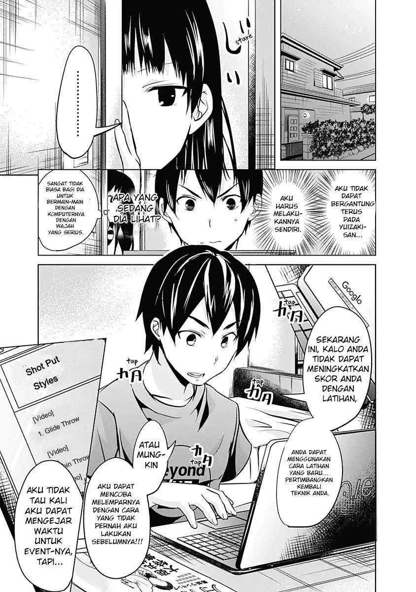 Yuizaki-san wa Nageru! Chapter 31 Gambar 6