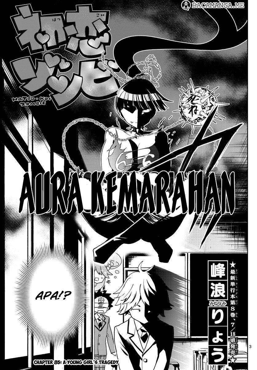 Hatsukoi Zombie Chapter 85 Gambar 3