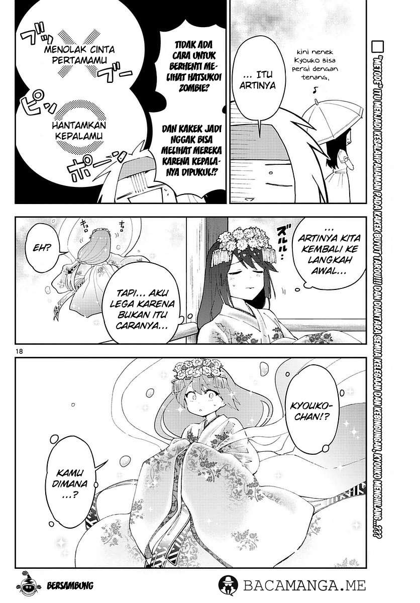 Hatsukoi Zombie Chapter 73 Gambar 18